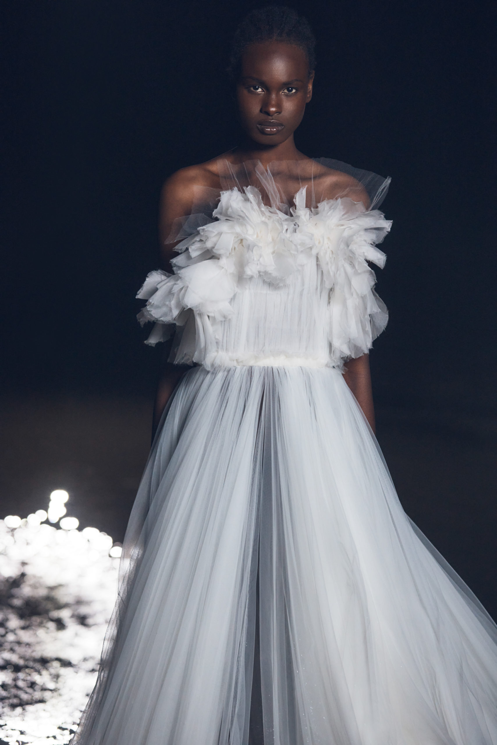 Tulle Kaviar Gauche wedding gown modelled at The Lane Fall '22 Bridal Runway.