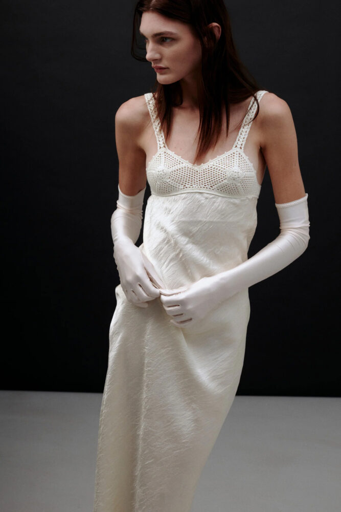 White Bridal Shower Dress