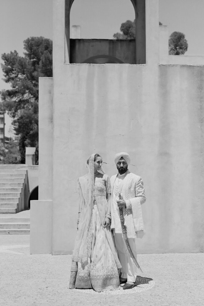 Modern Barcelona Wedding