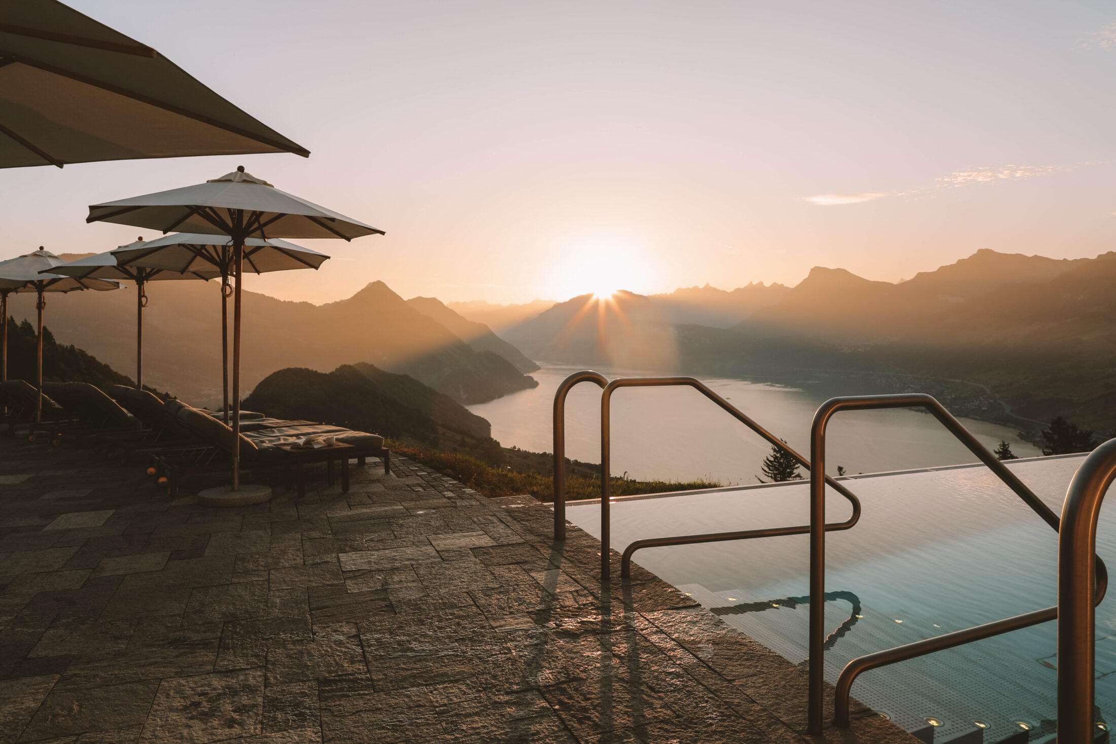 Intimate Swiss Alps wedding venue